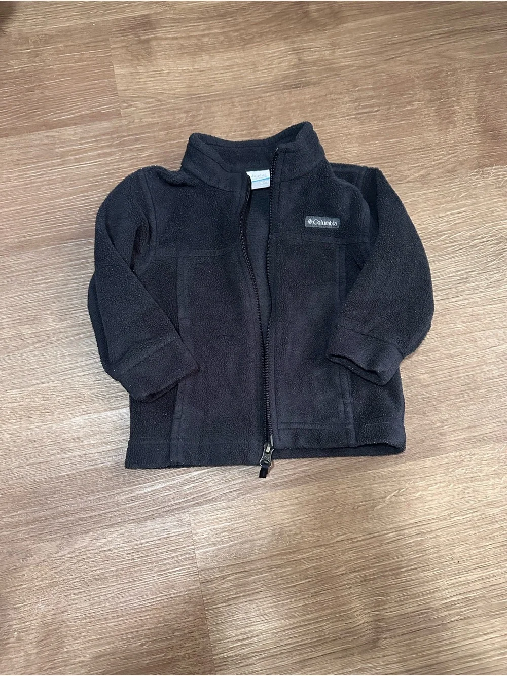 Columbia Black Fleece Zip Jacket - Toddler